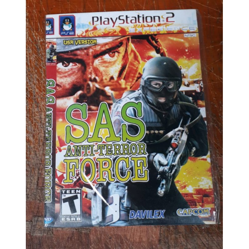 Kaset PS 2 SAS Anti teror force