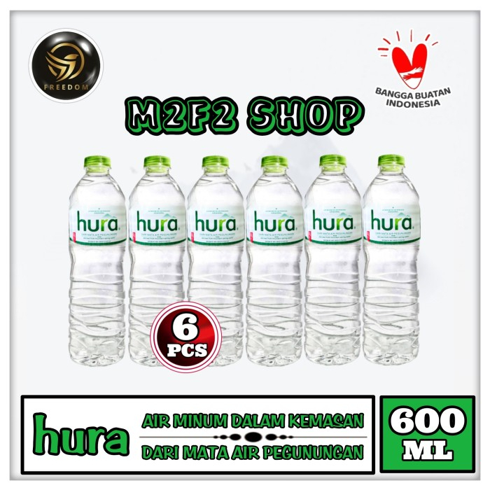 

Air Mineral HURA Tanggung Botol Plastik Pet - 600 ml (Kemasan 6 Pcs)