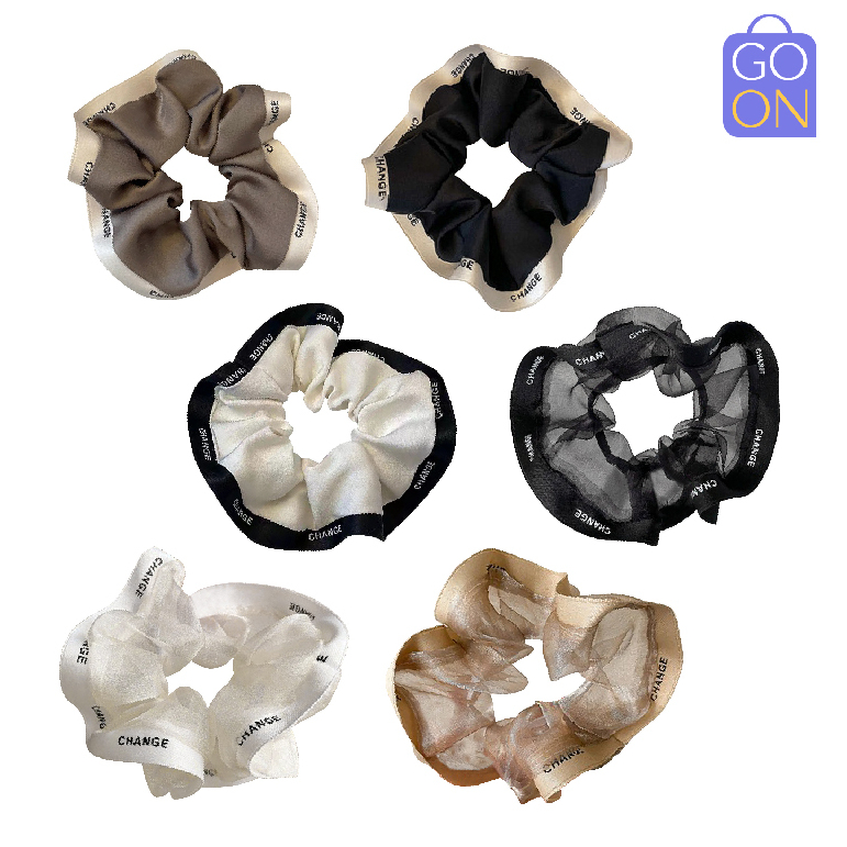 GO ONLINE Scrunchies Set CHANGE - Kunciran ikat rambut