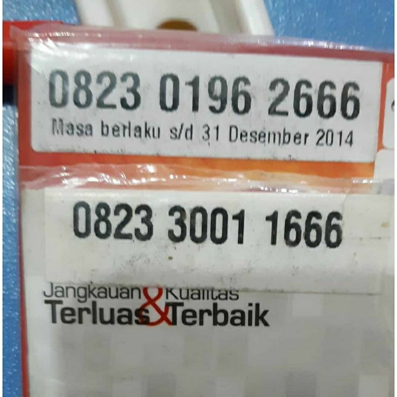 nomor cantik telkomsel as 666