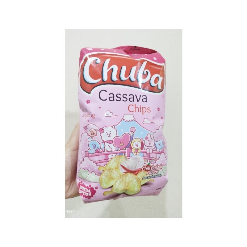 KERIPIK SINGKONG CHUBA CASSAVA CHIPS RASA SAMBAL BALADO SPECIAL EDITION 140 GR