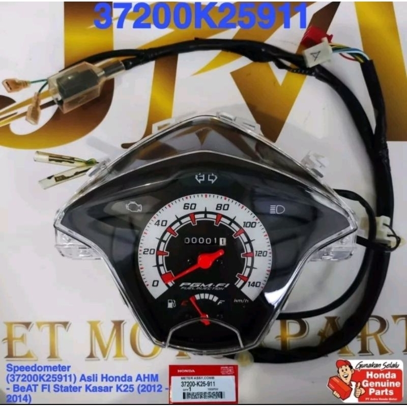 37200KVY960 Speedometer Beat Karbu Atau Beat Lama Ori AHM