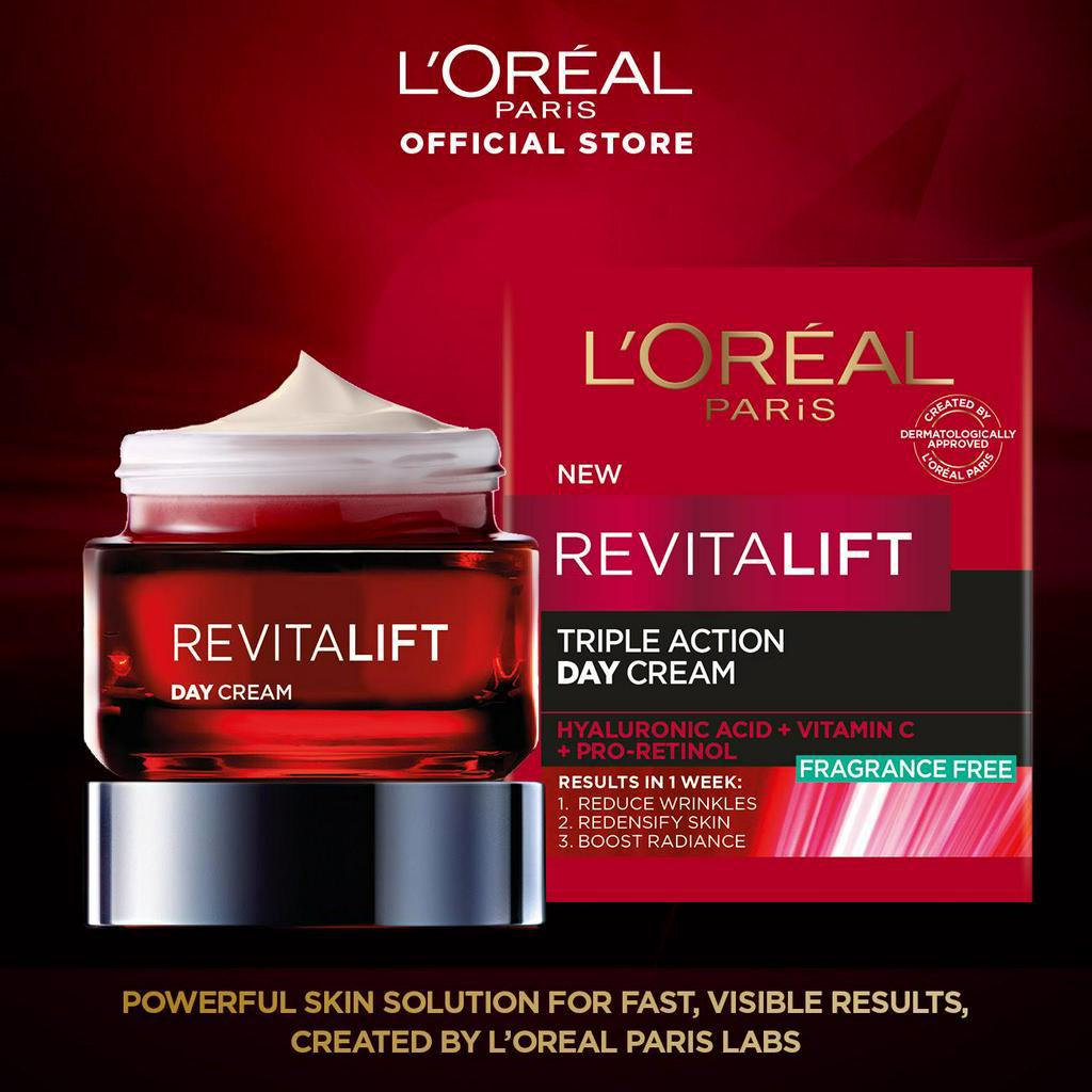 L'oreal Revitalift Triple Action Day Cream 50g