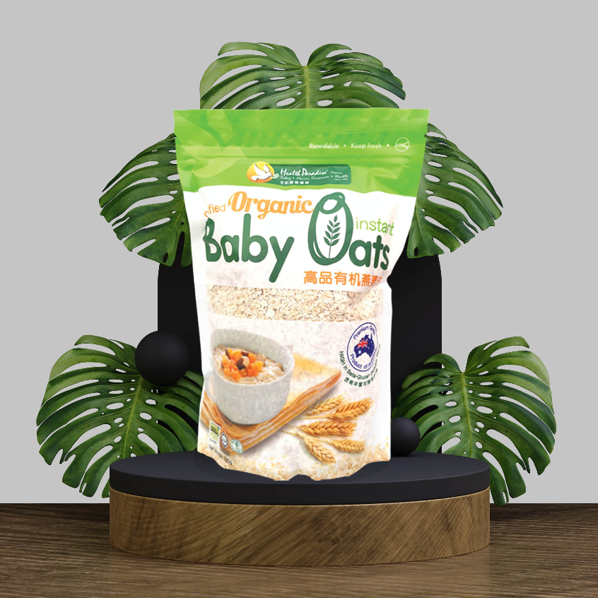 

HP Organic Instant Baby Oats 500gr Gandum Bayi