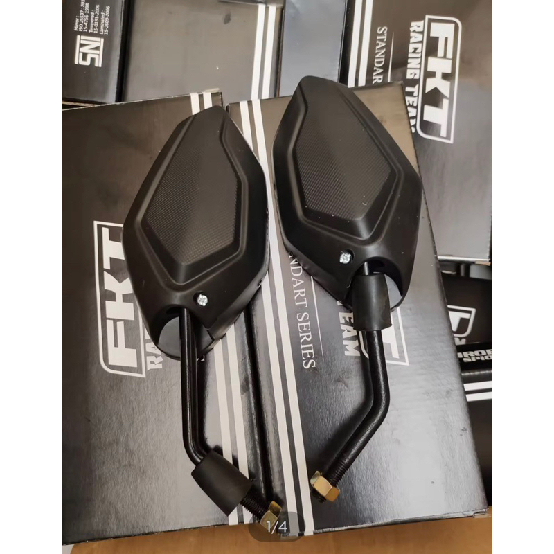 Spion Standar Bawaan Honda Vario 150 New Gagang Hitam - Spion Honda Standar Vario Beat Supra Scoopy Blade