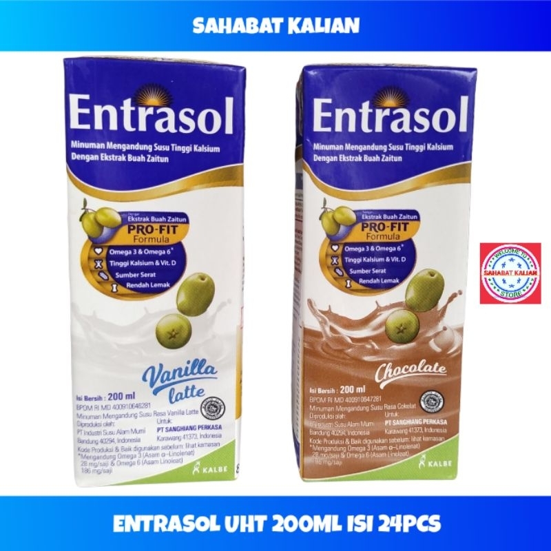 

Entrasol Uht 185ml isi 24 pcs