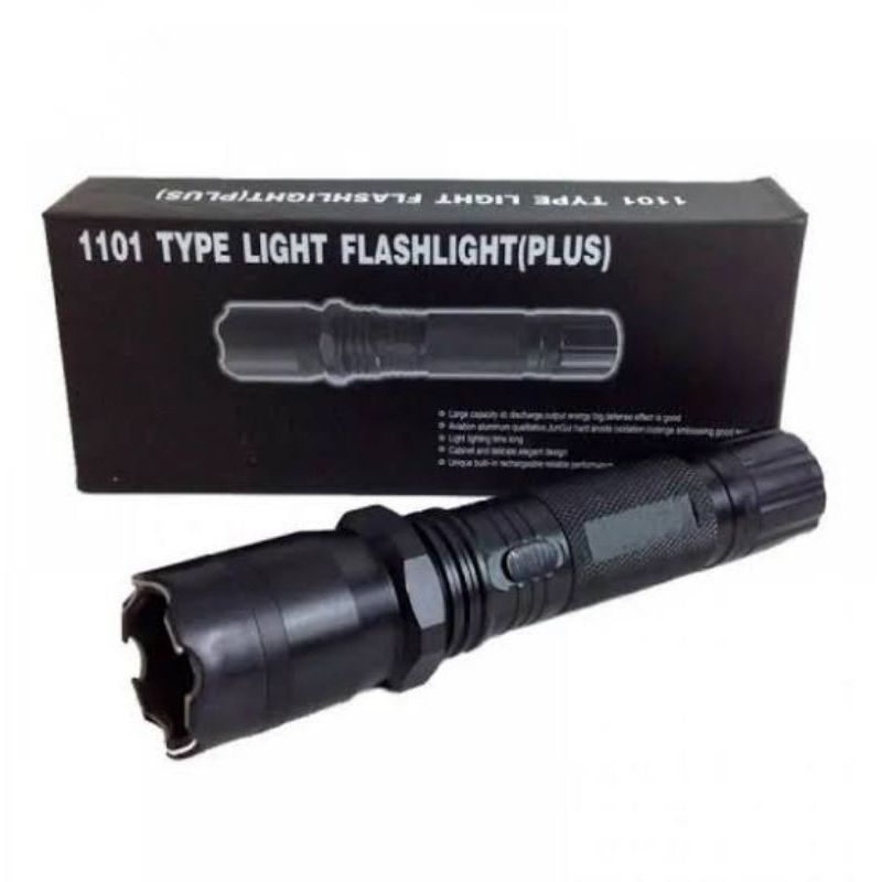 Senter Listrik Kejut 1101 Type Flashlight (Plus)