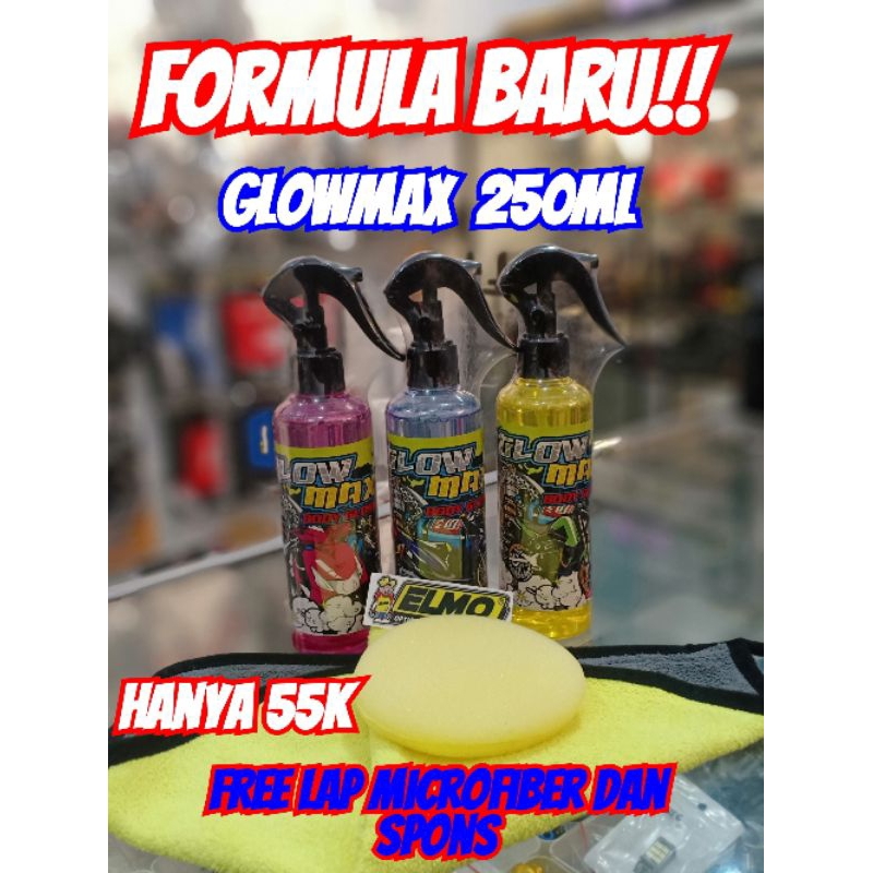 Pengkilap body silicone Glowmax bukan dodilap fastclean magic polish
