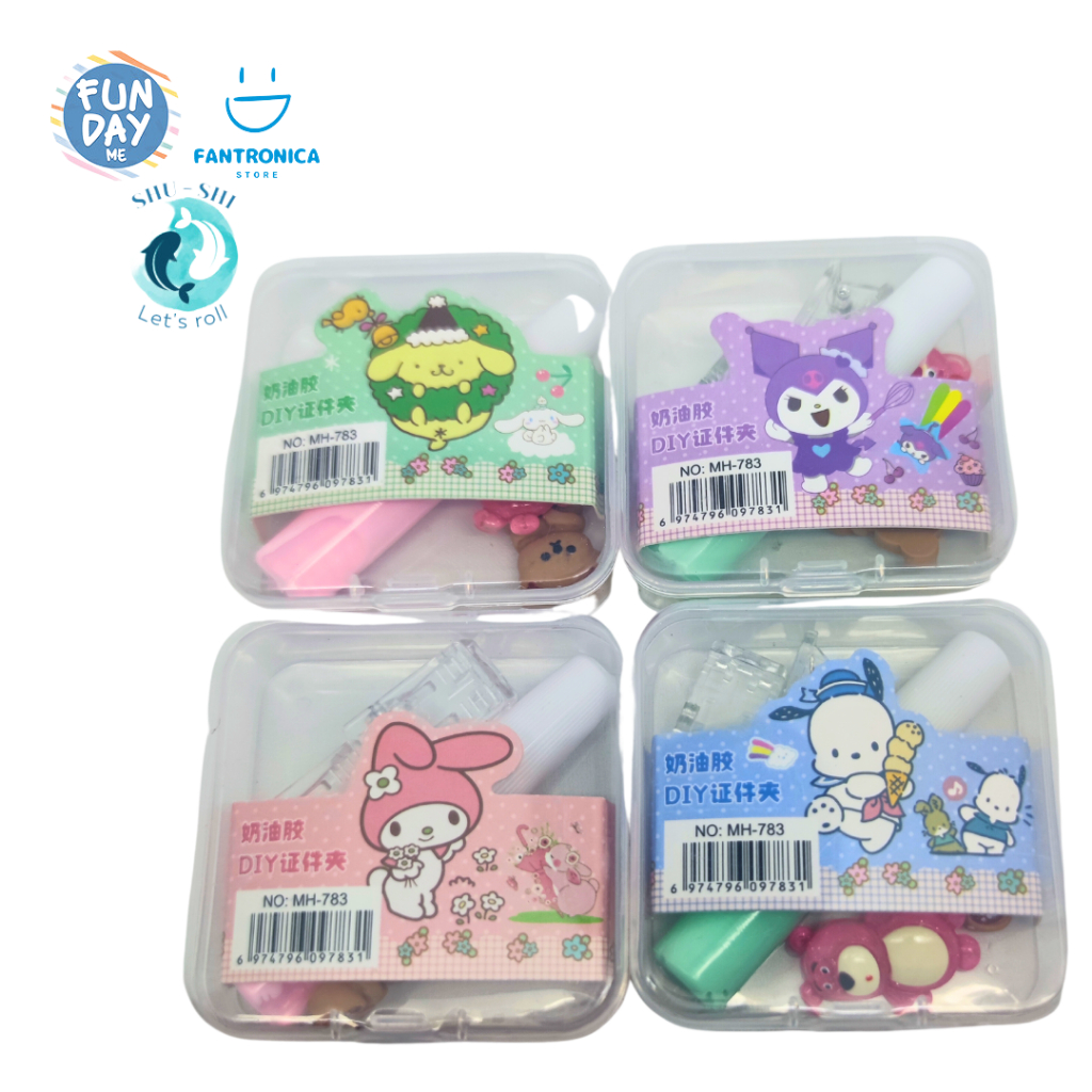 

Jepit Kertas Sanrio / Paper Clip DIY / Klip Kertas custom set