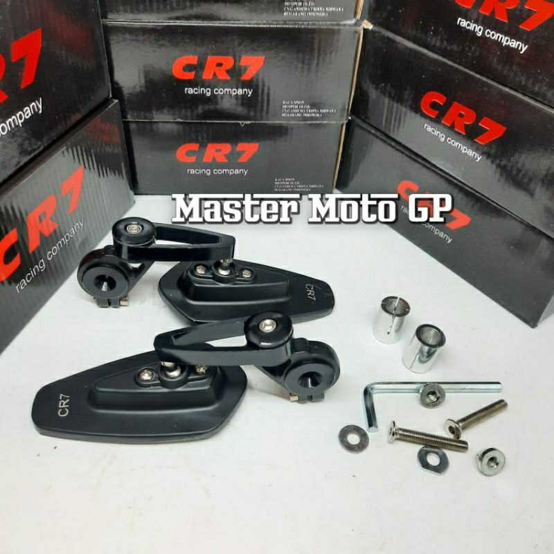 Spion Oval 2007E CR7 Spion jalu trioval pentagon CR7 spion bar end pentagon CR7 company Spion jalu tri oval Nmax Aerox Pcx Adv Fazzio Beat Vario Vixion Xmax scoopy fino mio gear Rxking ninja satria fu sonic mx