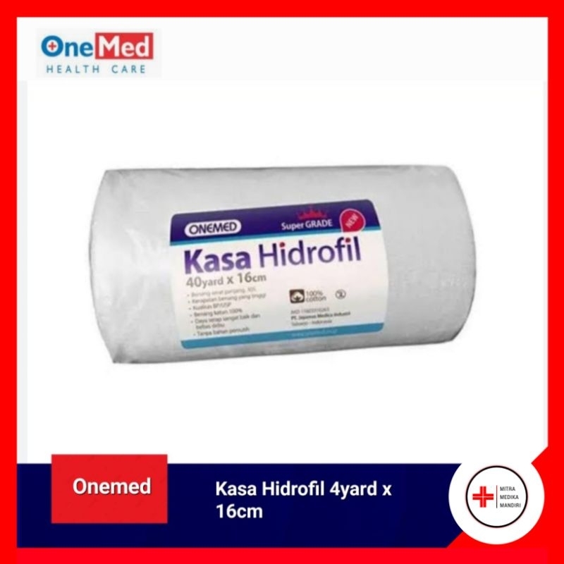 Onemed Kasa Hidrofil 40yard x 16cm