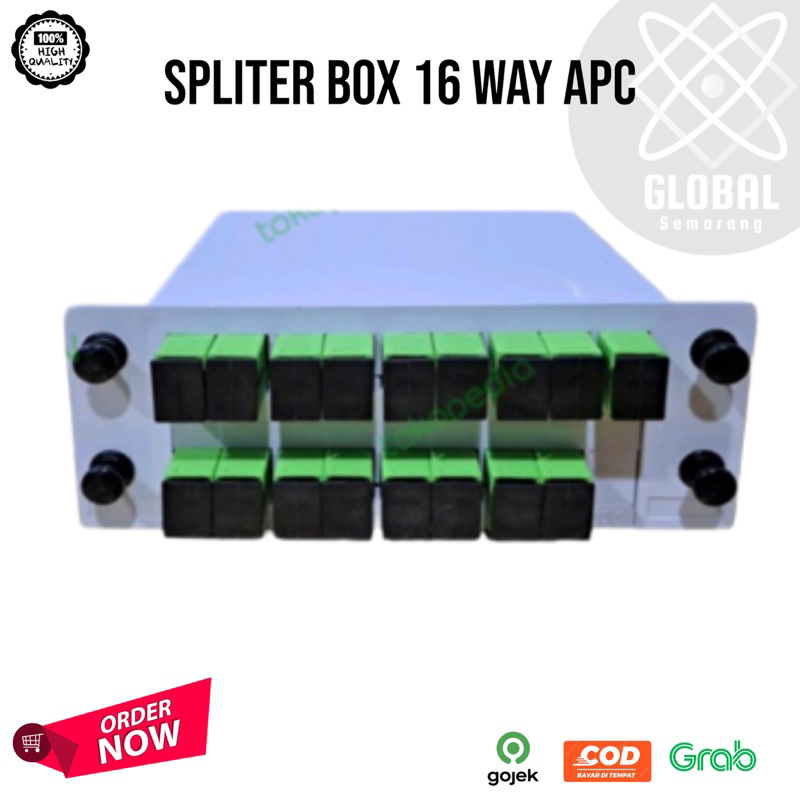 SPLITER BOX APC 16 WAY - SUPPORT TV KABEL DAN INTERNET