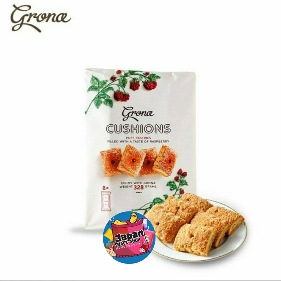 

Grona Cushion Puff Chocolate / pastries / snack impor / snack / cemilan / biskuit import / biskuit ukraine / camilan