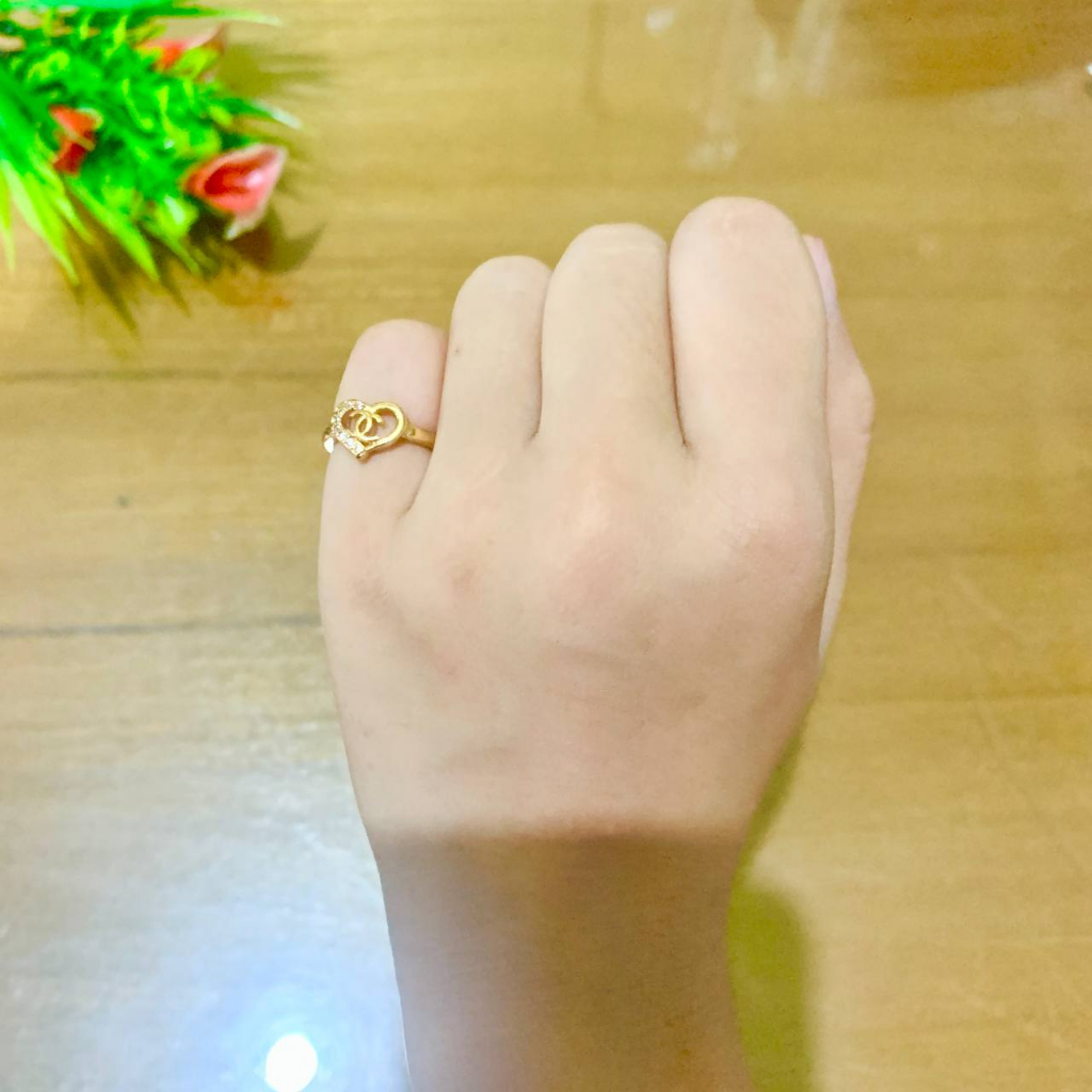 JT - Xuping Cincin Anak Cantik Warna Gold Emas