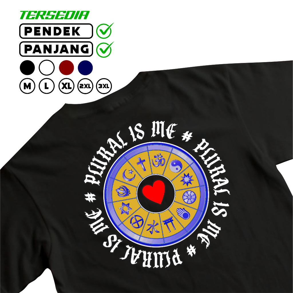 kaos pluralisme agama distro pria