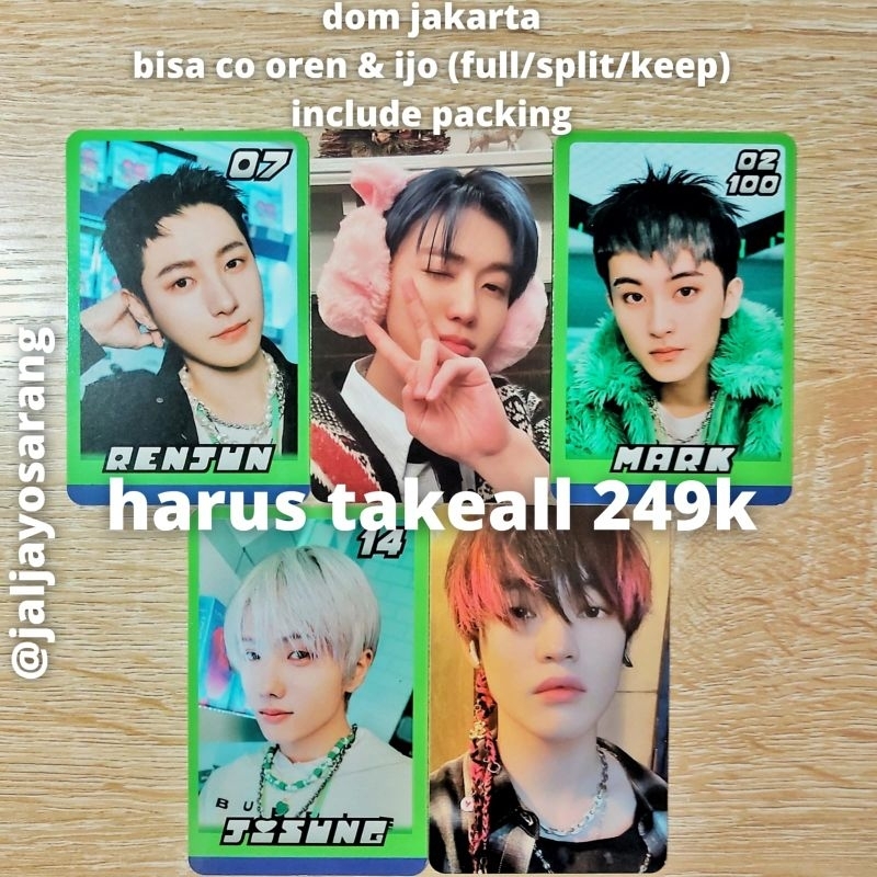 PC PHOTOCARD PHOTO CARD OFFICIAL NCT DREAM AESPA SMTOWN KARINA POINT STICKER COME TO MY ILLUSION SEA