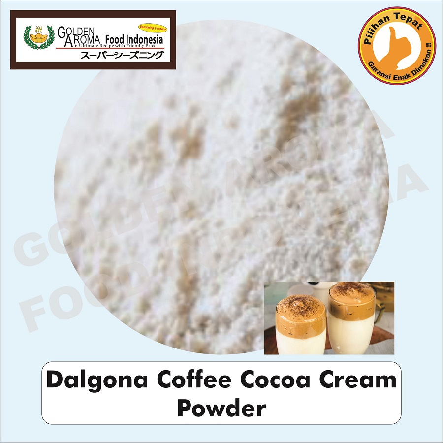 

Dalgona Coffee Cocoa Cream Powder 500gr Bubuk Dalgona Coffee Cocoa Cream Foam Powder Murah GAFI