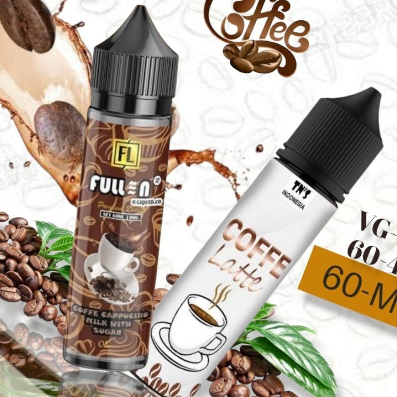 Liquids 60ml rasa coffe capucino liquids podsvape frebase likuids
