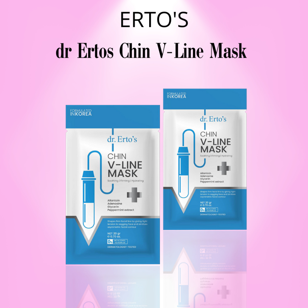 Ertos Masker Penirus Wajah dr Ertos Chin V - Line Mask