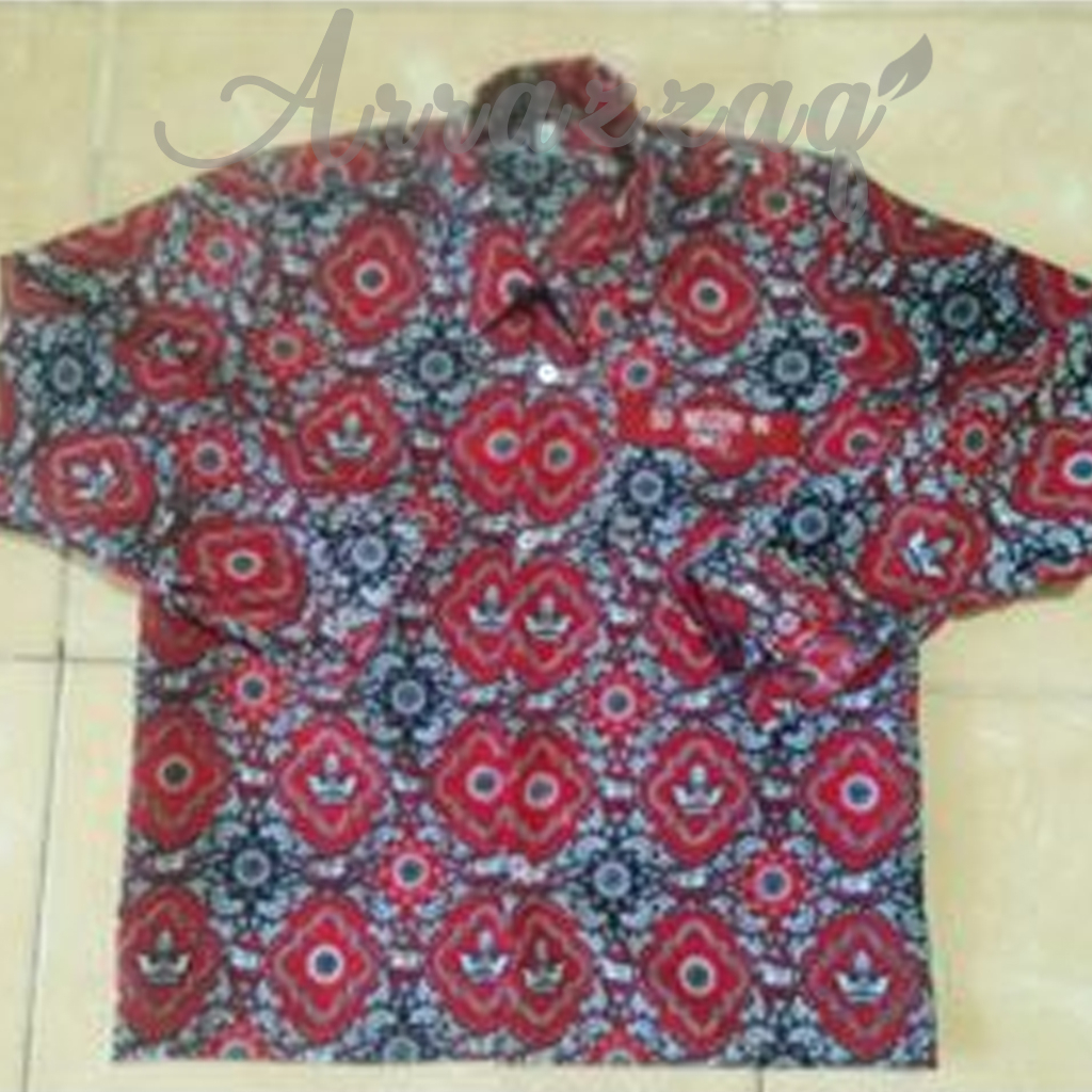baju batik sd | baju batik sd merah | baju batik sd lengan panjang