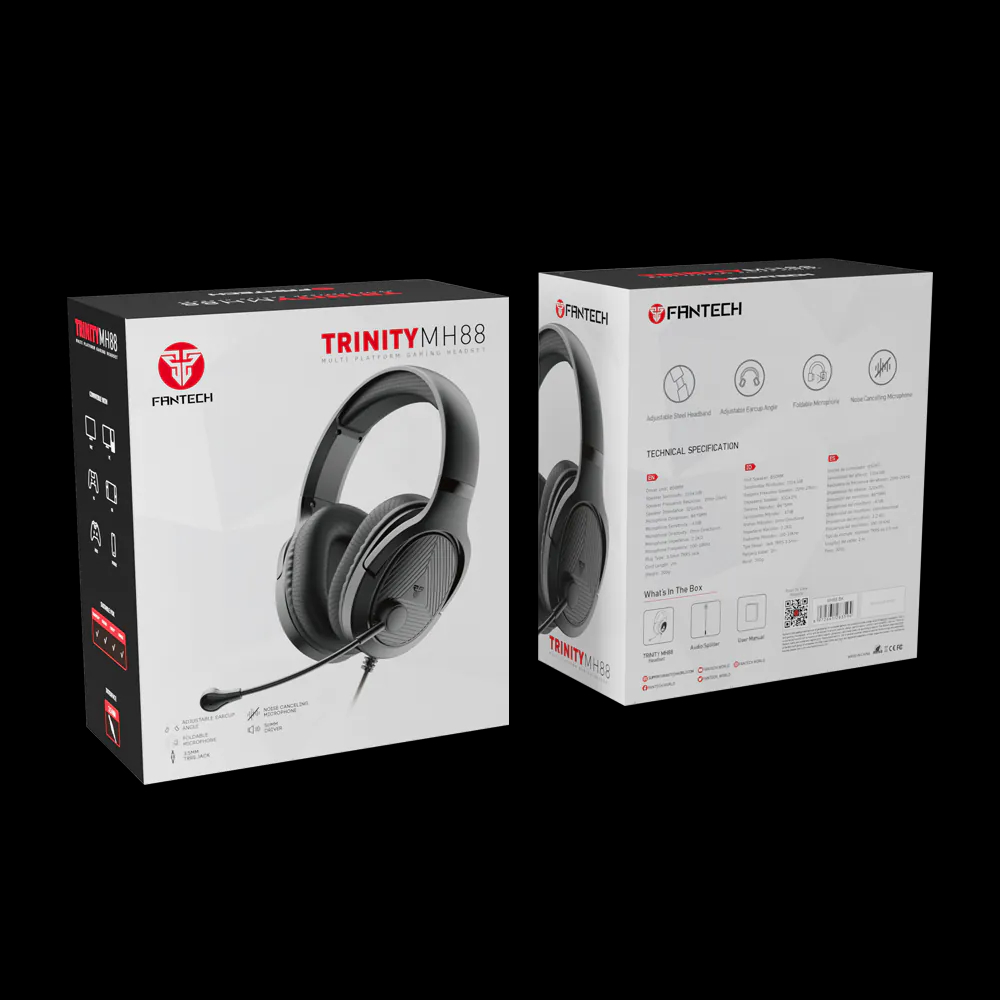 Fantech TRINITY MH88 Multiplatform Headset Gaming Mobile