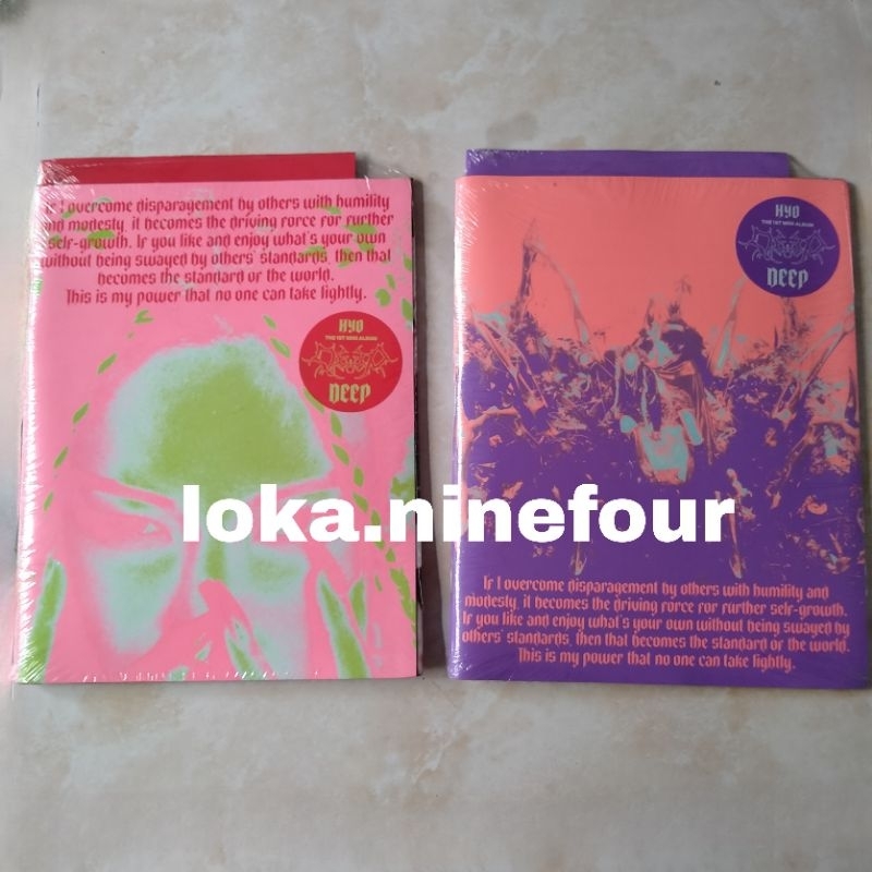 HYOYEON - Mini Album Vol.1 휩 Deep + poster