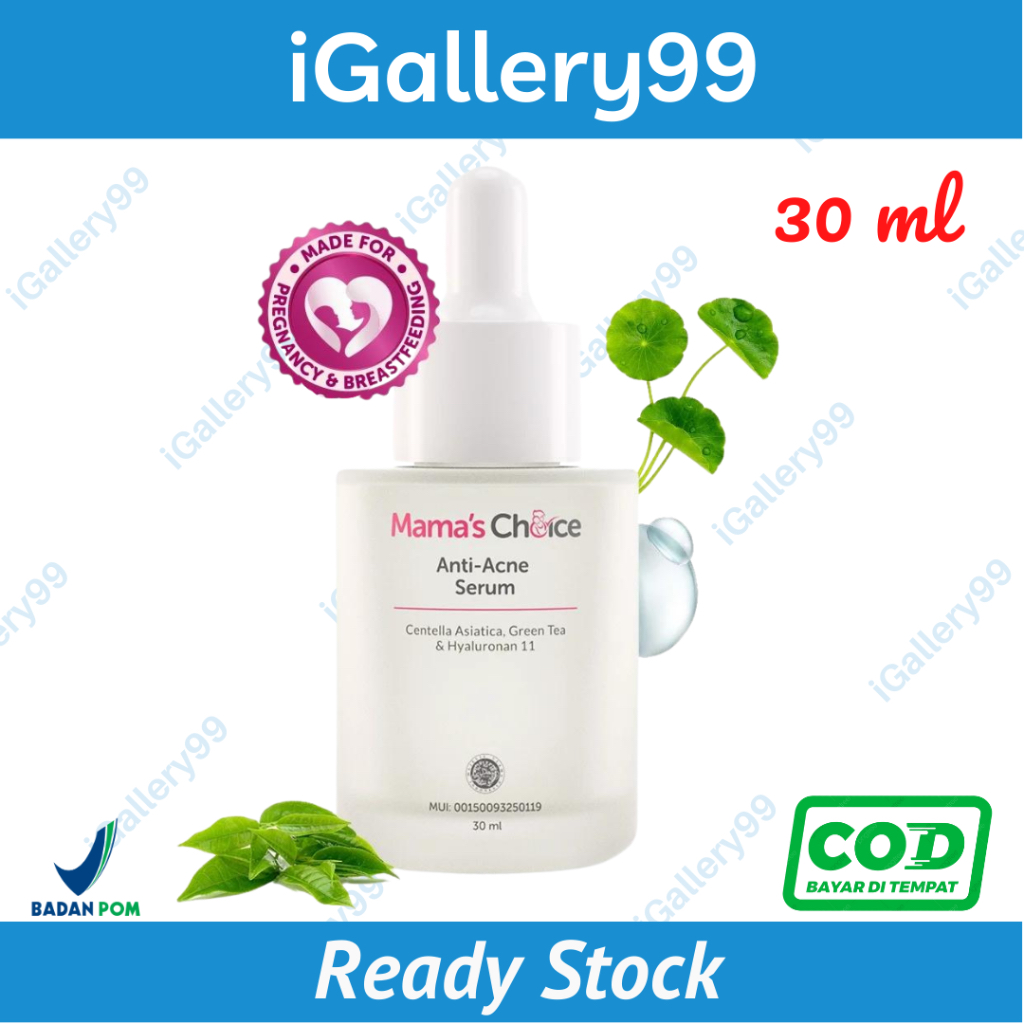 Mama's Choice Serum Anti Jerawat - Anti-Acne Face Serum Aman untuk Ibu Hamil dan Menyusui