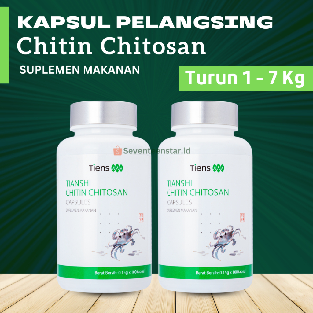 Kapsul Pelangsing Chitin Chitosan Kapsul Pelangsing Badan Cepat Dan Ampuh Kapsul Pelangsing Bpom
