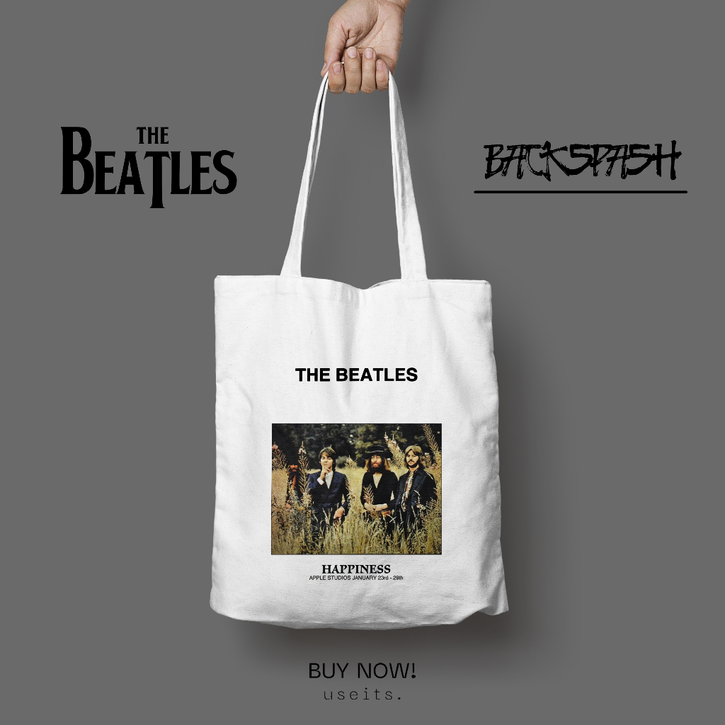 Totebag Band The Beatles Pria Wanita - THE BEATLES