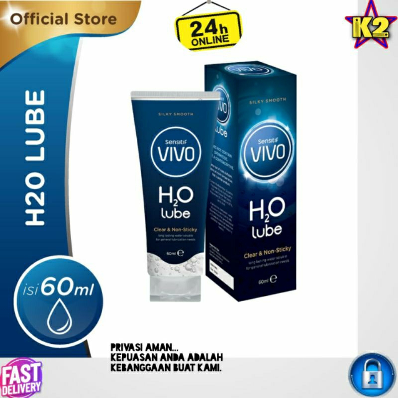 Vivo Lube H2O 60 ml / Pelumas Vivo H2O