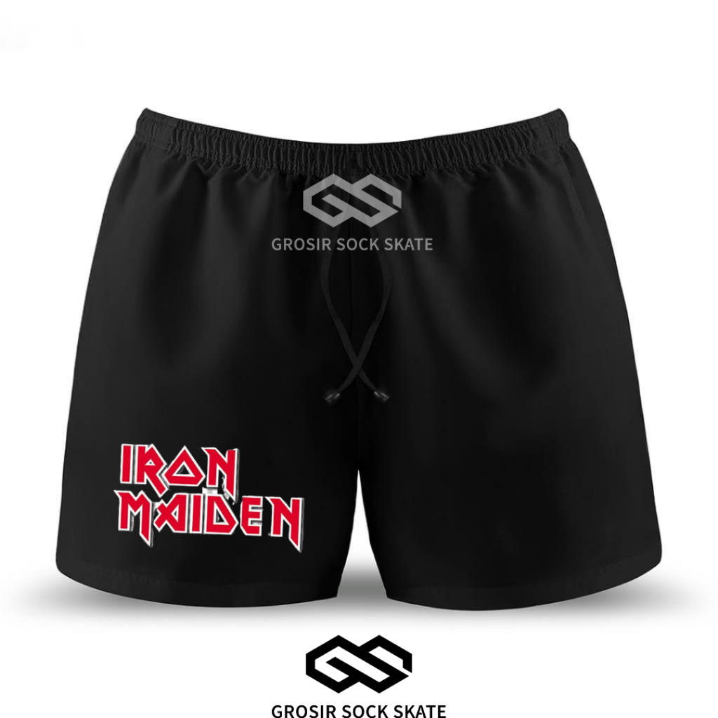 BOXER CELANA PENDEK MUSIC BAND IRON MAIDEN