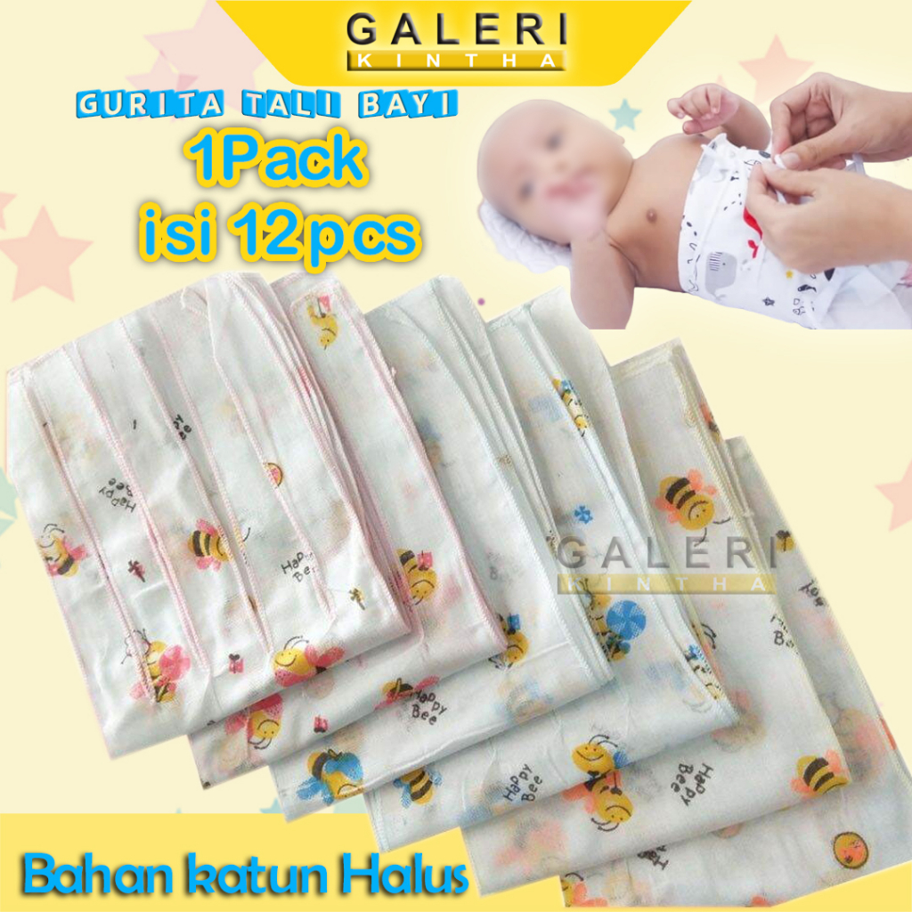 Gurita Bayi Tali Newborn Baru Lahir