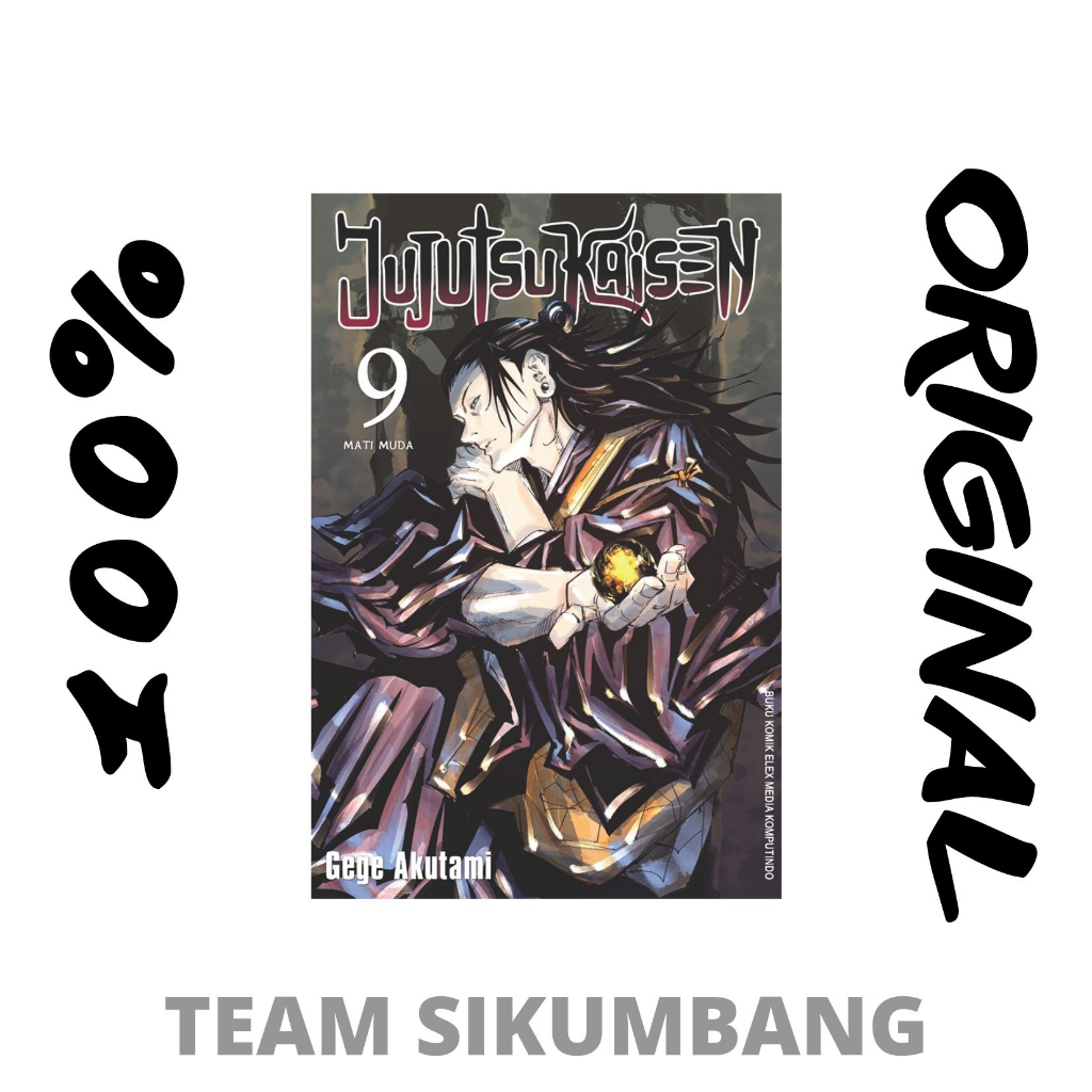 Komik Jujutsu Kaisen Vol 9 by Gege Akutami