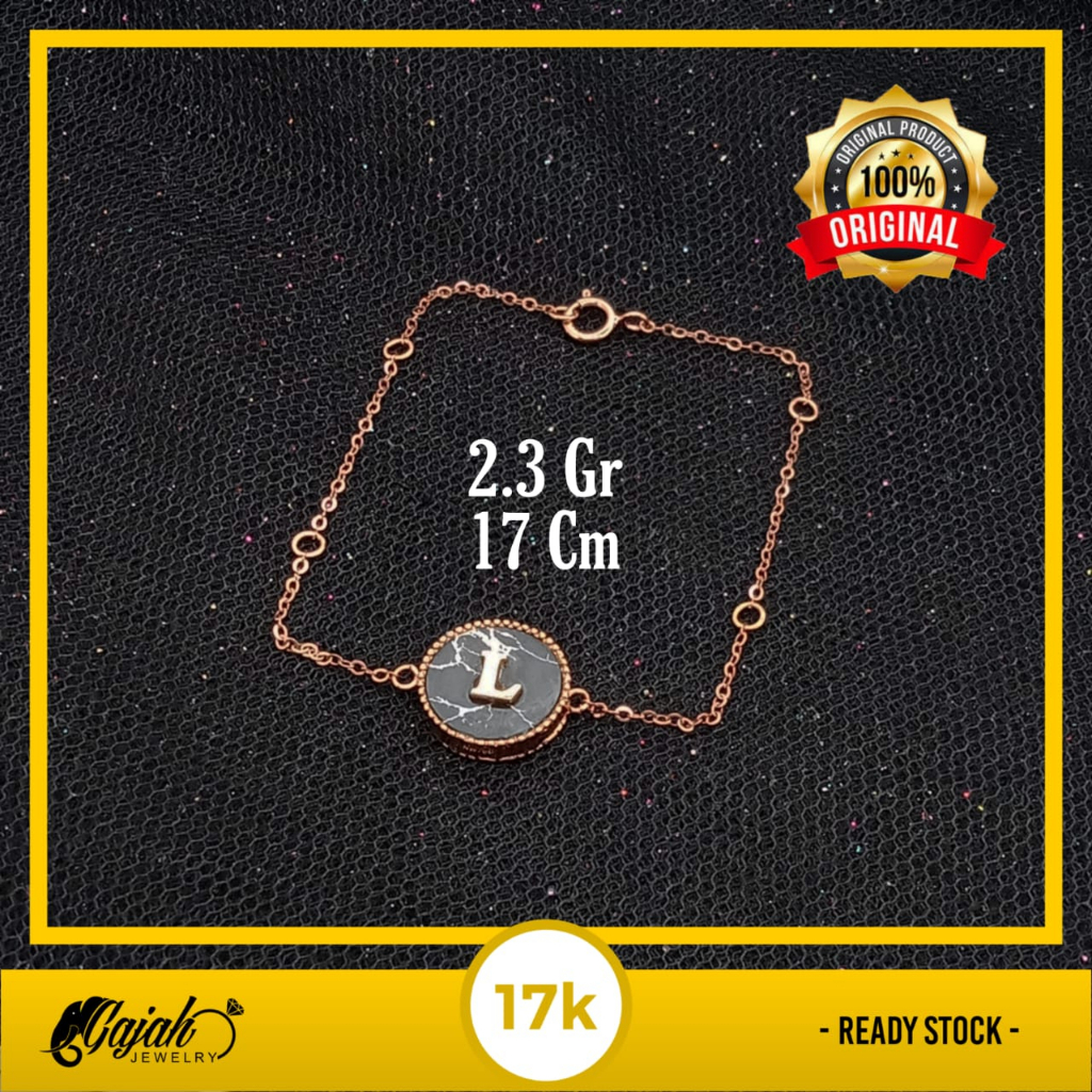 Gelang Emas 17K - 2.3 Gr Kadar 750 - 4817