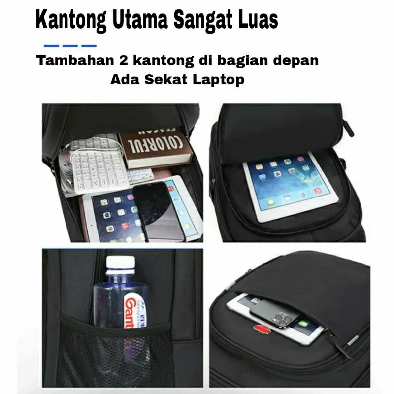 Tas Sekolah Pria Smp Sma Tas Punggung Pria Tas Gendong Tas Ransel Pria Tas Ransel Laptop Polo Winner 1233