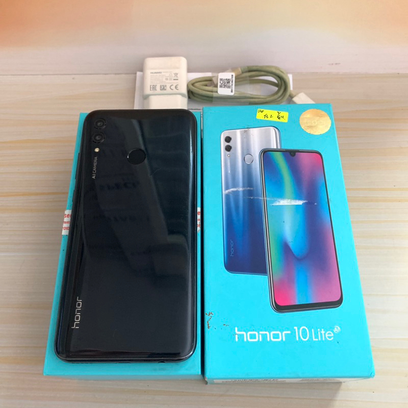 Honor 10 Lite ram 4GB 64GB Bekas - Fullset Resmi - second