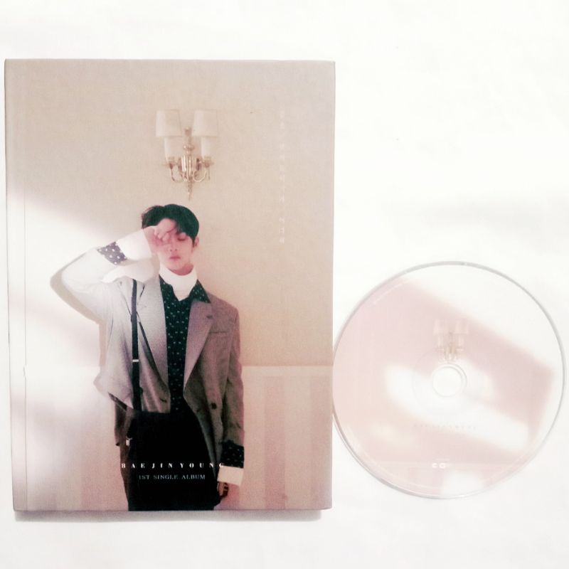 Bae Jin Young Jinyoung Hard To Say Goodbye Album Only (Photobook + CD)