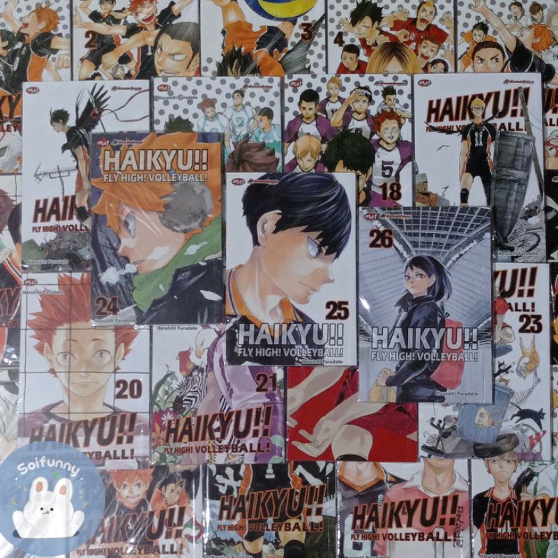 Komik Haikyuu 1-26 SET