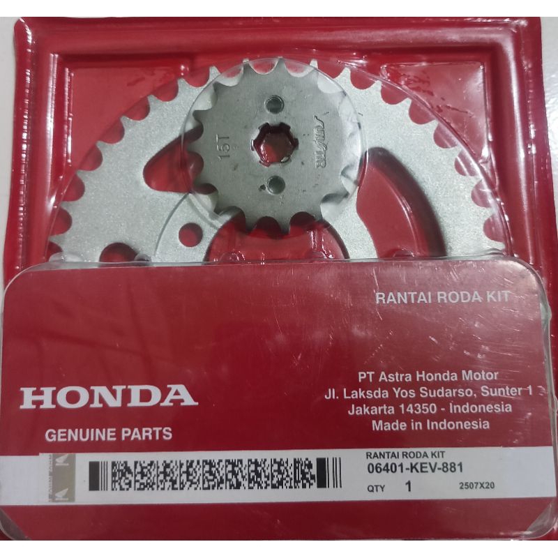gear set motor Honda Supra x lama Supra fit lama original ongkir murah