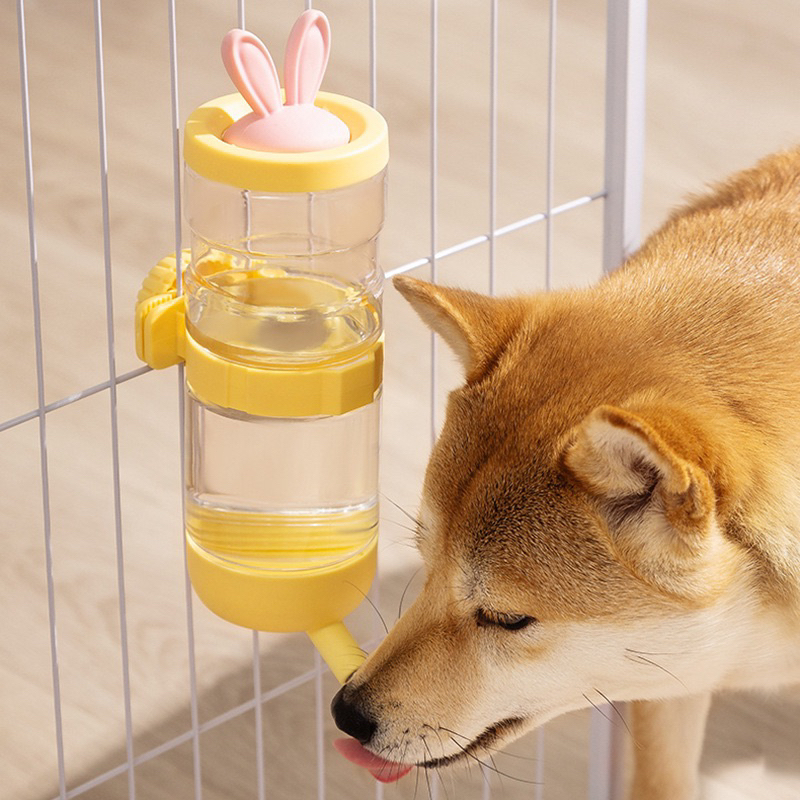 Tukki rabbit open top pet cage bottle