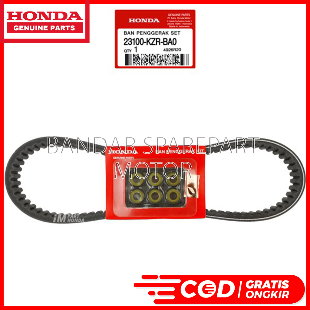 VANBELT ASSY VARIO 125 CBS V BELT VARIO 125 BOHLAM OLD KZR