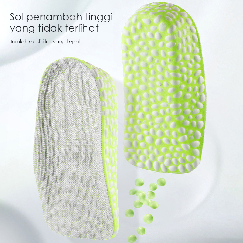 Insole Sepatu Peninggi Badan Insole Tumit Anti Lecet Sol Hak Tinggi Empuk Nyaman