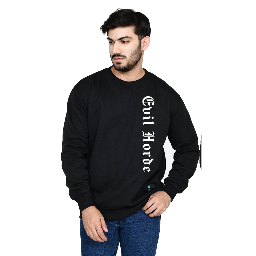 Sweatshirt Erito ejji sweater Crewneck basic unisex Evil See