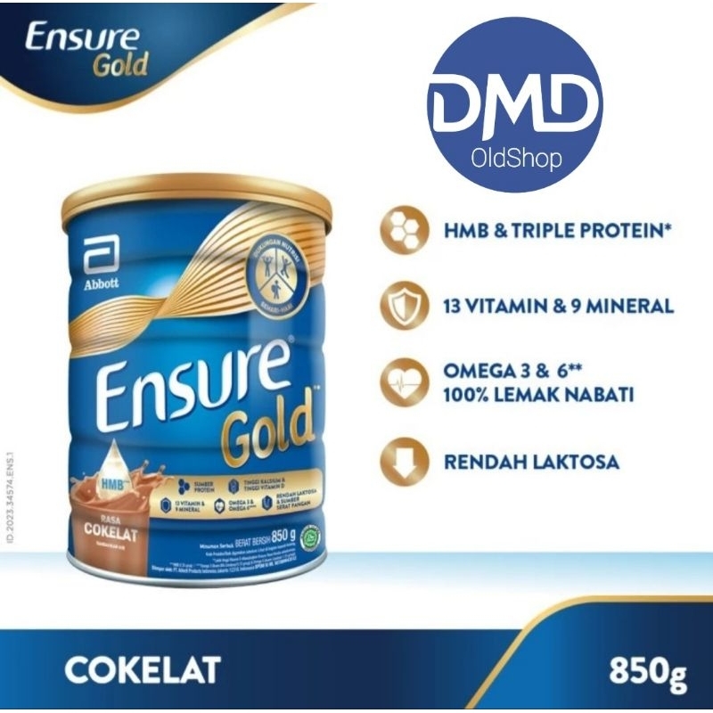 

Ensure Gold HMB Cokelat 800gr Promo