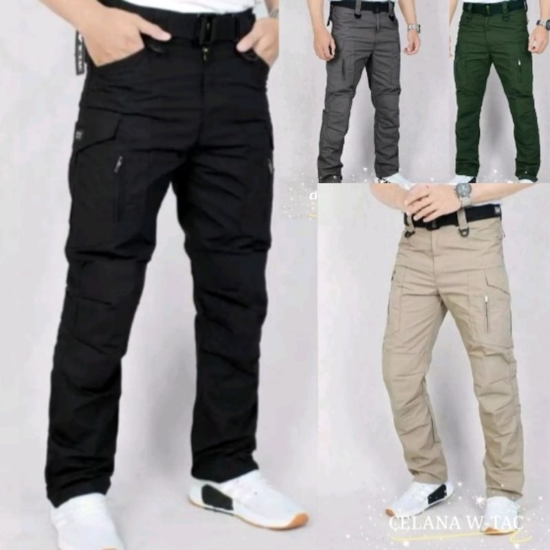 CELANA TACTICAL PANTS W-TAC CARGOPANJANG AUTDOR