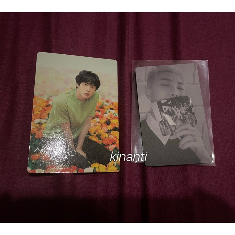 Mini Photocard love yourself japan Jin