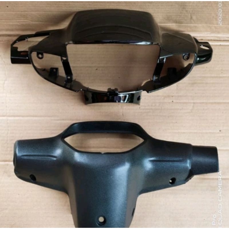 batok depan belakang Supra x  lama 100cc hitam