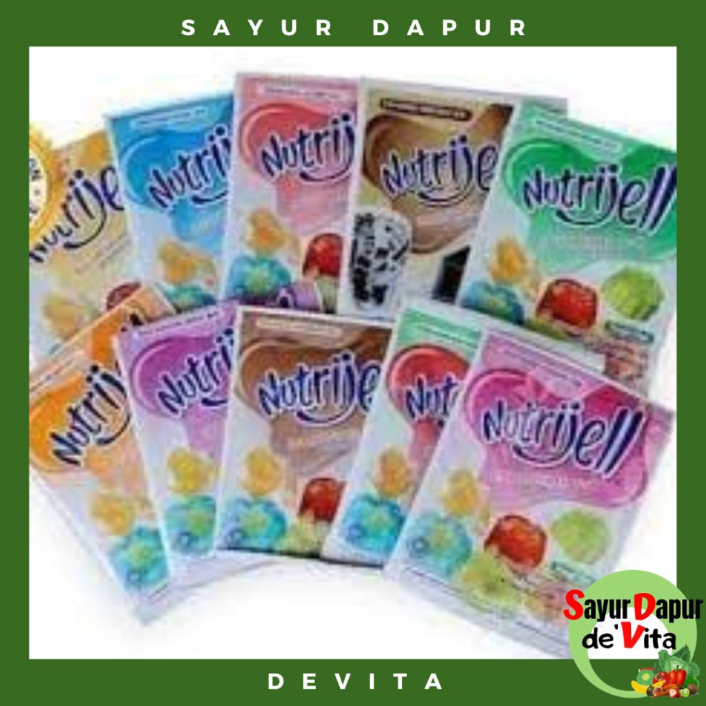 NUTRIJELL JELLY ALL VARIAN 15 GR [ PER SACHET ]