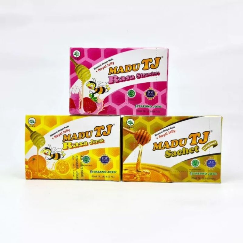 

Madu TJ Sachet Box 12 Sachet