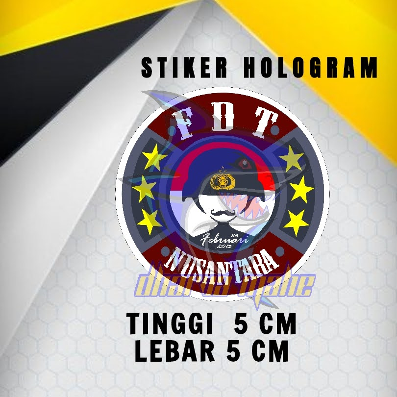 FDT, Stiker FDT Nusantara, Stiker Februari 2013, stiker polisi, Stiker Polri, Stiker motor, Stiker .